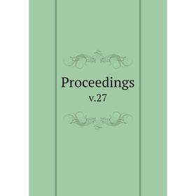 

Книга Proceedings v.27