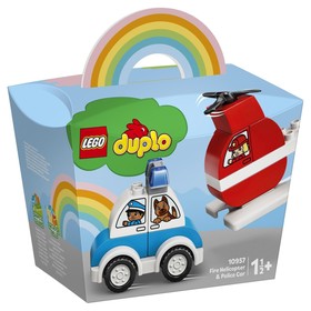 

Конструктор Lego DUPLO «Пожарный вертолет и полицейский автомобиль»