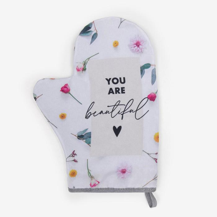 

Варежка-прихватка Доляна Beautiful 24х32 см, 35% хл, 65% пэ, ватин 250 г/м2