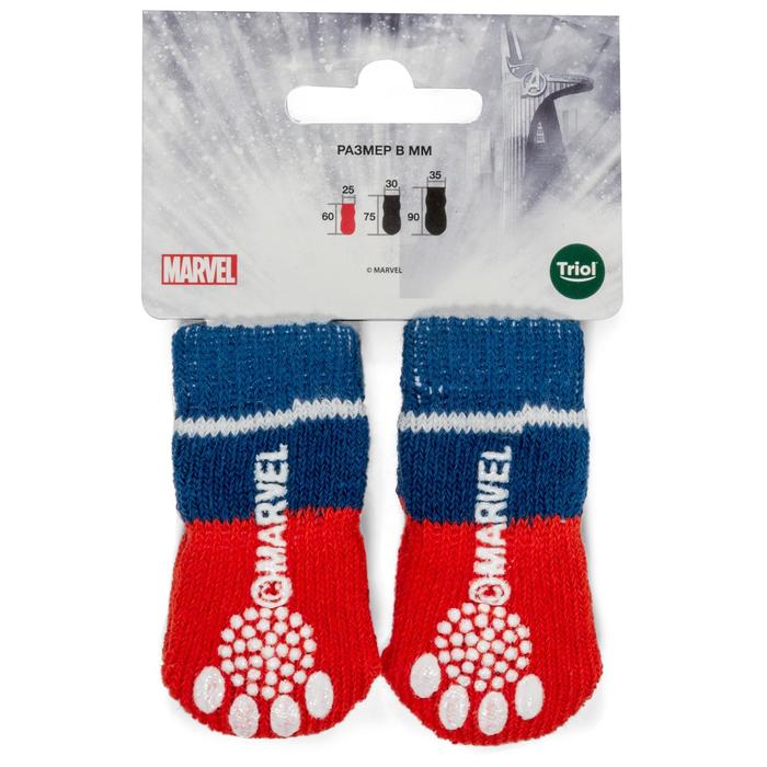

Носки для собак Triol Marvel "Человек-паук", размер S (6,5 х 2,5 х 0,1 см)