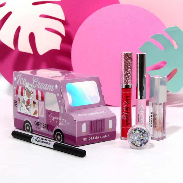 

Бьюти-фургончик с косметикой Beauty ice cream, 5 классных штучек для идеального макияжа