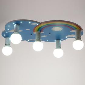 

Люстра 85004/5 E27 40Вт led подсветка 60х51х17 см.