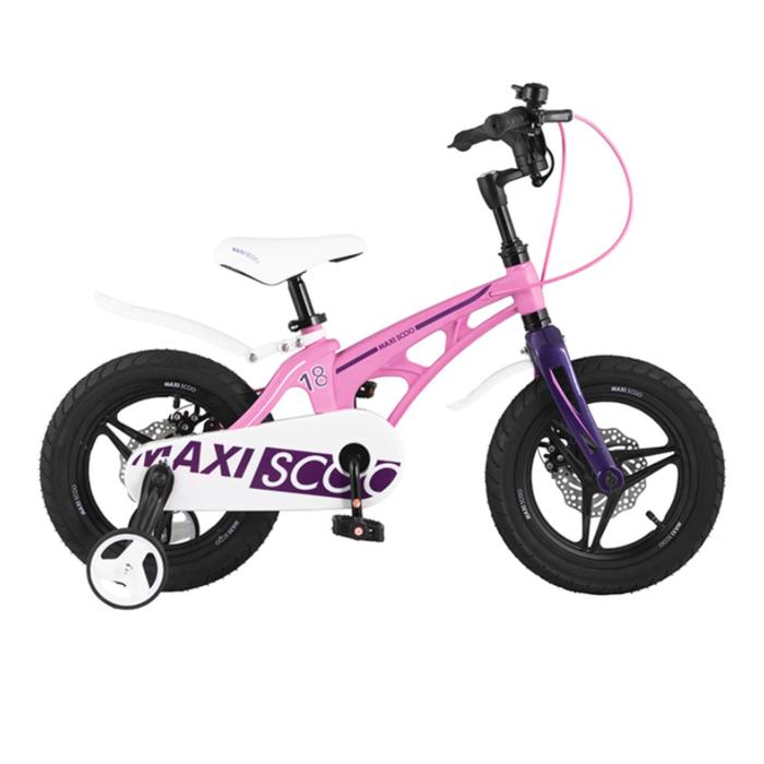 фото Велосипед 18" cosmic делюкс, 2021, цвет розовый матовый maxiscoo
