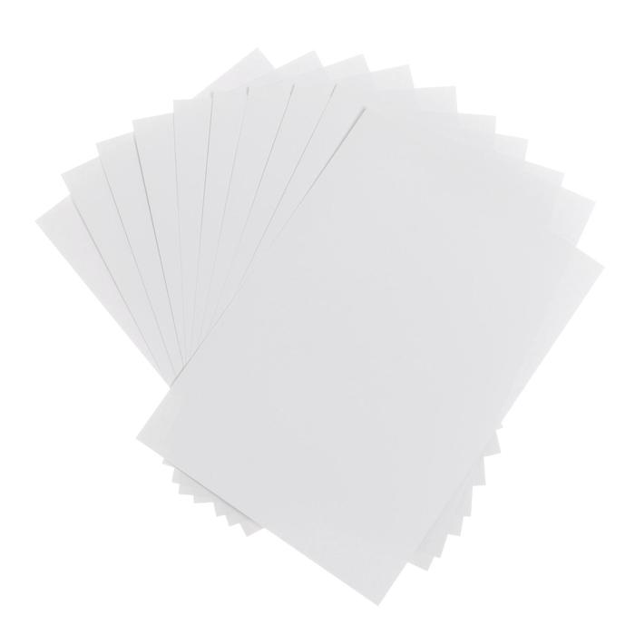 Бумага для работ гуашью А5, 10 листов "Русское поле", 235 г/м2, в папке