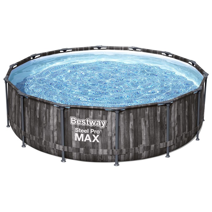 

Бассейн каркасный Steel Pro, 427 х 107 см, фильтр-насос, лестница, тент, 5614Z Bestway