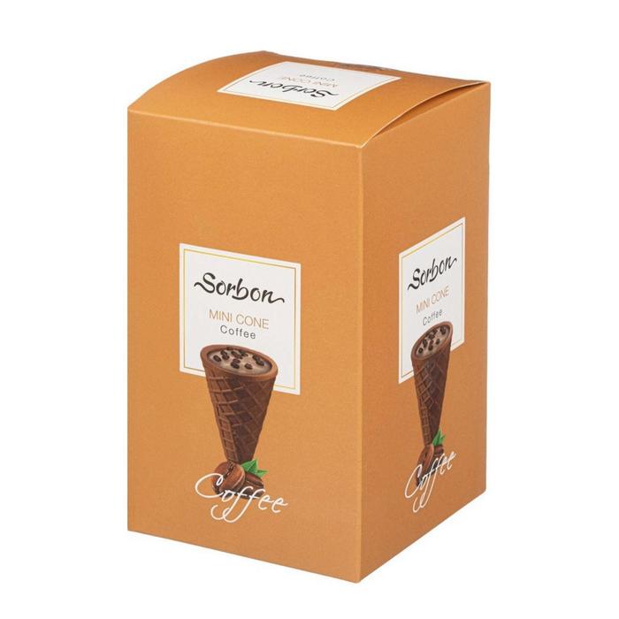 

Мини рожок SORBON 200г/хруст.с нач.из шок.и кофе
