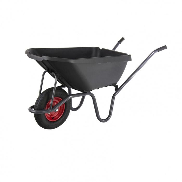 фото Тачка садово- строительная, одноколёсная: груз/п 175 кг, объём 90 л сибртех