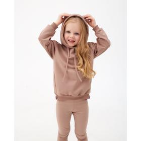 

Толстовка KAFTAN "Basic line" р.34 (122-128), кофе