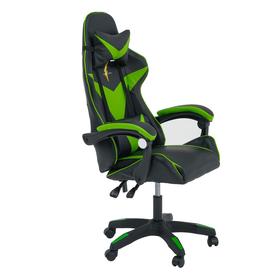 

Кресло игровое SL™ DRAGON YS-900, чёрно-зелёное