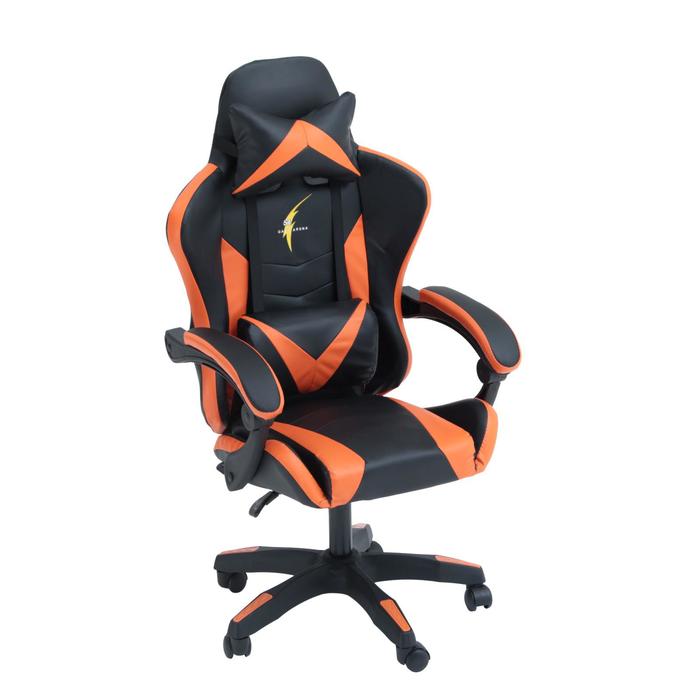 Кресло игровое SL™ TITANUS YS-903, чёрно-оранжевое