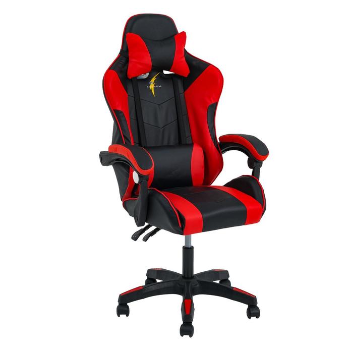 Кресло игровое SL™ TITANUS YS-909, чёрно-красное