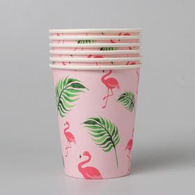

Стакан бумажный «Фламинго», набор 6 шт.
