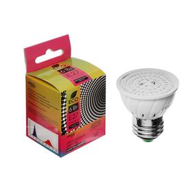 Светодиодная лампа для растений Luazon Lighting, 6 Вт, E27, 220В
