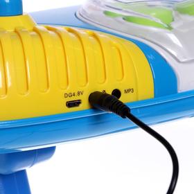 

УЦЕНКА Напольный синтезатор "Музыкальный талант", со стульчиком и микрофоном, МИКС