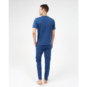 

Пижама мужская KAFTAN "Chill", цвет синий, размер 52