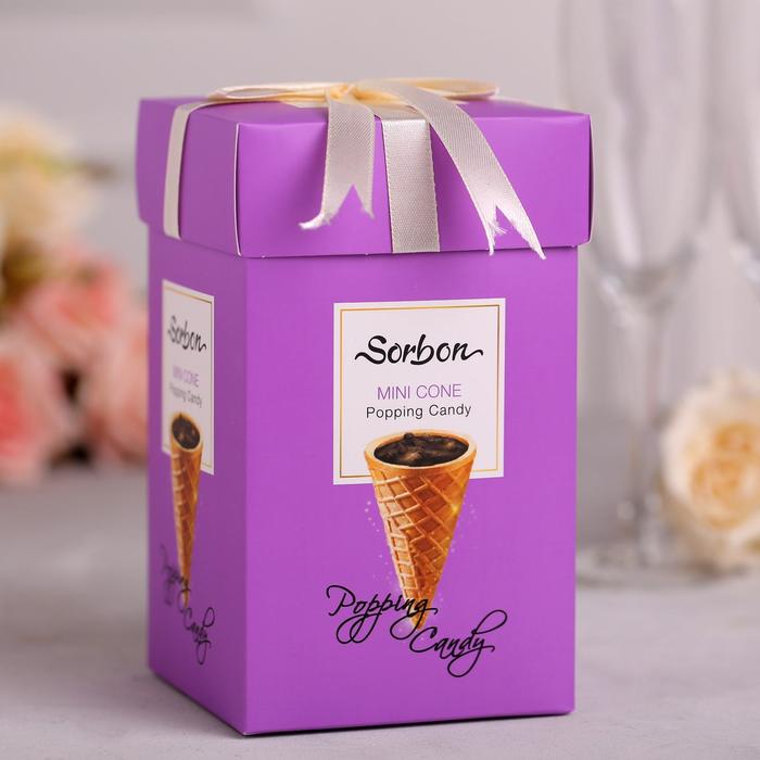 Мини-рожок Sorbon «Стреляющая карамель» ,200 г