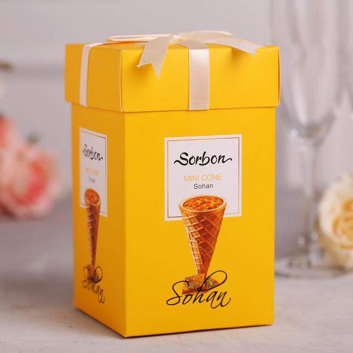 Мини-рожок в коробочке Sorbon «Сохан и воздушные зерна», 200 г