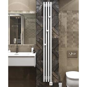 

Радиатор электрический Loten Grey VE, 280x1750 мм, 6 секций, вертик., боковое подкл, черный