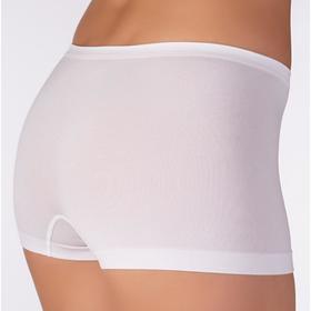 

Трусы женские бесшовные шорты, цвет белый (bianco), размер 50-52 (L)