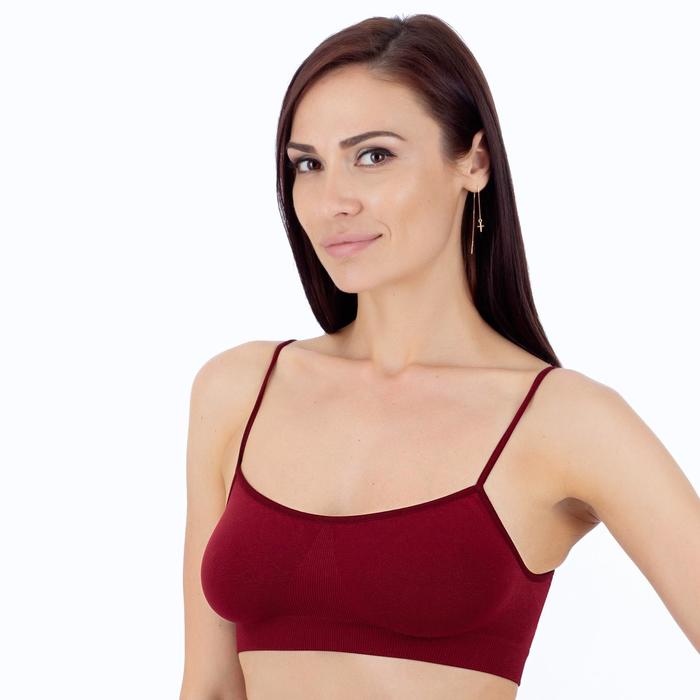 фото Топ женский brassiere цвет красный (jester red gul), размер 48-52 (l-xl) giulia