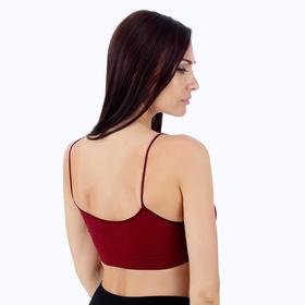 

Топ женский BRASSIERE цвет красный (jester red gul), размер 48-52 (L-XL)