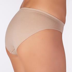 

Трусы женские бесшовные слипы, цвет бежевый (naturale gul), размер 50-52 (L)