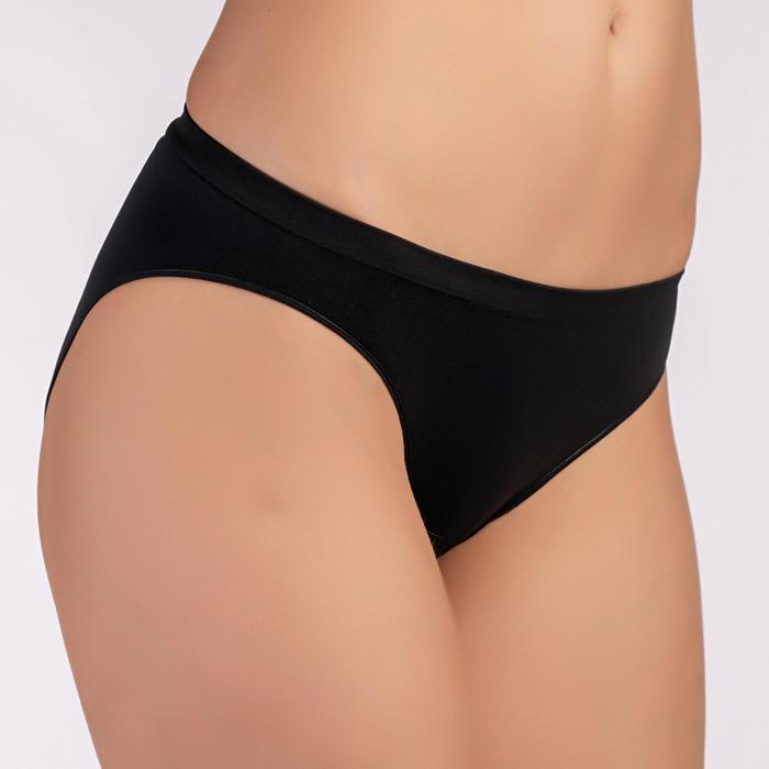 фото Трусы женские слипы hi-leg briefs цвет чёрный (nero), размер 50-52 (l) giulia