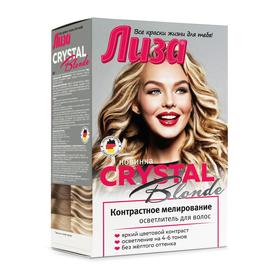 

Осветлитель для волос «Лиза» Crystal Blonde, контрастное мелирование