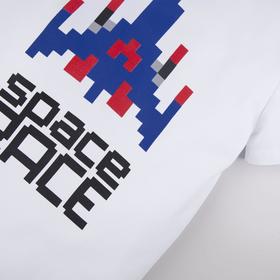 

Футболка для мальчиков, рост 104 см, цвет белый