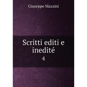 

Книга Scritti editi e inedité 4