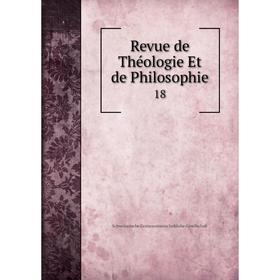 

Книга Revue de Théologie Et de Philosophie 18