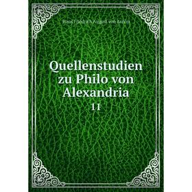 

Книга Quellenstudien zu Philo von Alexandria 11