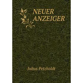 

Книга NEUER ANZEIGER
