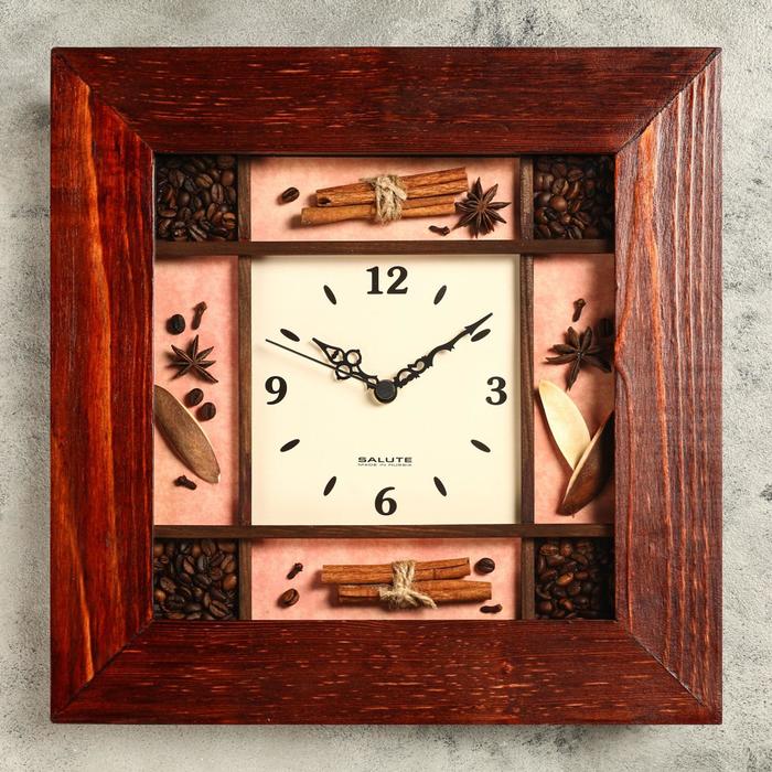 Часы настенные квадратные "Восточный базар"