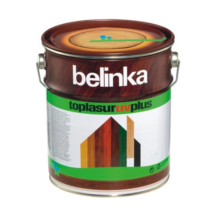 Лазурное покрытие для защиты древесины BELINKA TOPLASUR UV PLUS 10 л.