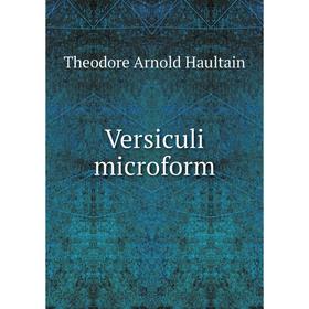

Книга Versiculi microform