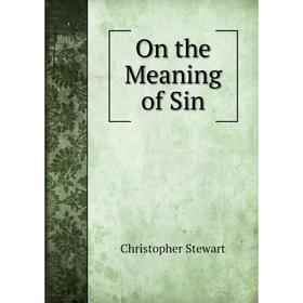 

Книга On the Meaning of Sin