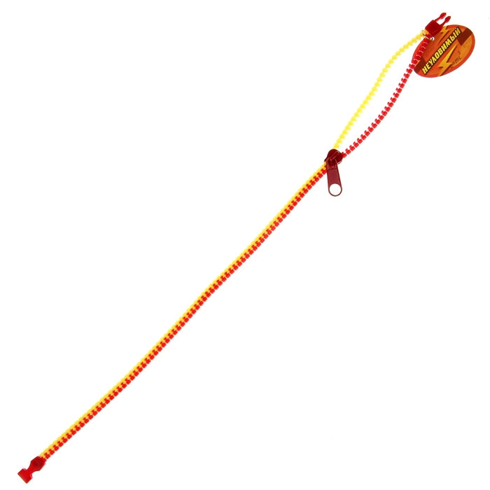 Ошейник-молния 38 см с адресником, микс картинок, наклейки под запись телефона в комплекте