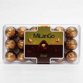 

Шоколадные конфеты MiLanGo GOLD с цельным фундуком, 400 г