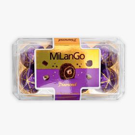 

Шоколадные конфеты MiLanGo DIAMOND с ореховой начинкой и цельным фундуком, 200 г