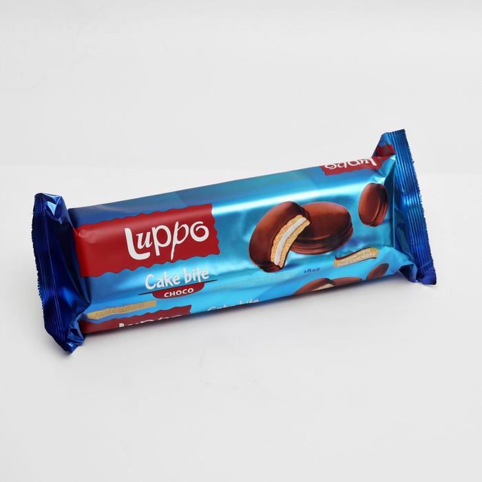 

Кекс Luppo choko с маршмеллоу покрытый молочным шоколадом, 184 г
