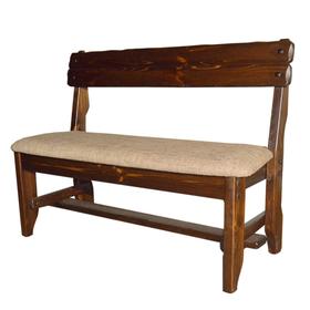 

Скамья «Русич», 1200 × 520 × 900 мм, рогожка, сосна, цвет старый орех