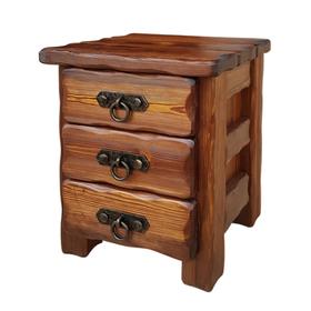 

Тумбочка «Алёнушка 1», с элементами ковки, 3 ящика, 450 × 400 × 550 мм, цвет старый орех