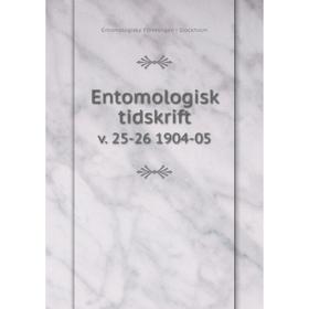 

Книга Entomologisk tidskrift v. 25-26 1904-05. Entomologiska Föreningen i Stockholm