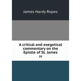 

Книга A critical and exegetical commentary on the Epistle of St. James 59
