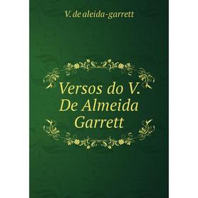

Книга Versos do V. De Almeida Garrett