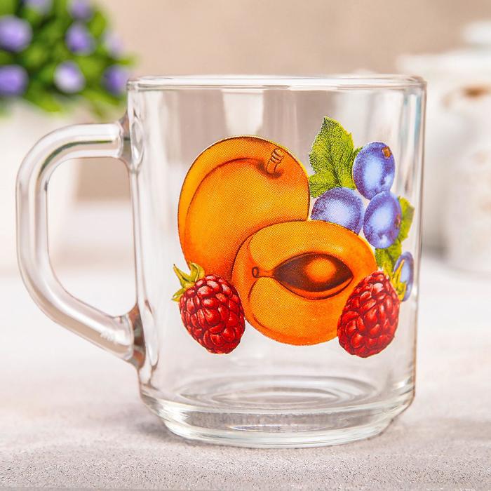 Кружка 200 мл "Ягодная поляна", рисунок МИКС