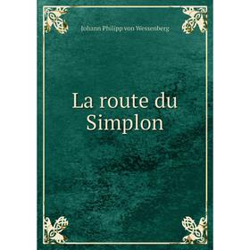 

Книга La route du Simplon