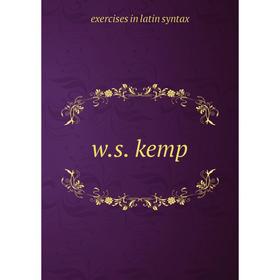 

Книга W.s. kemp