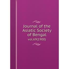 

Книга Journal of the Asiatic Society of Bengalvol. 69 (1900)